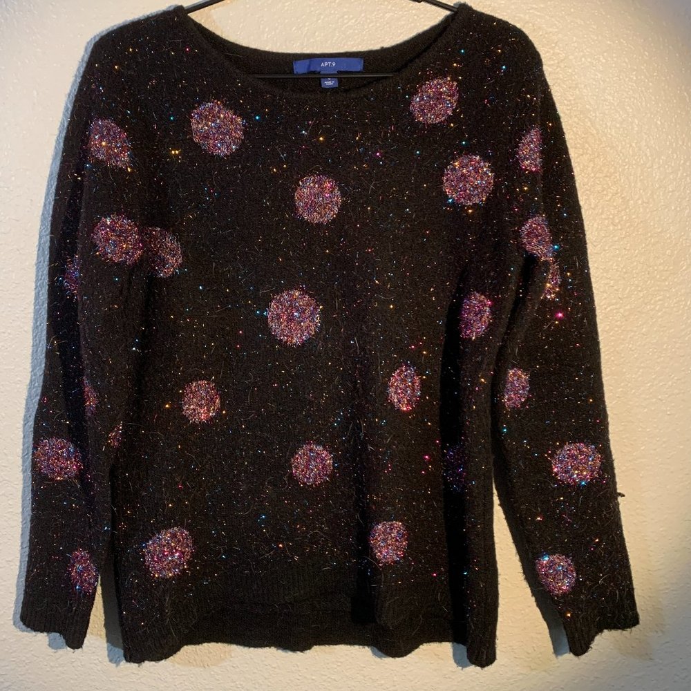 Fun Polka Dot Sweater